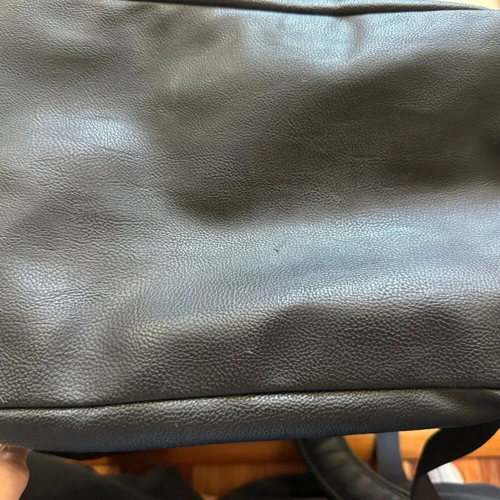 Steve Madden Quilted Diaper OR Work Backpack; Logo tag & lining; Top handle